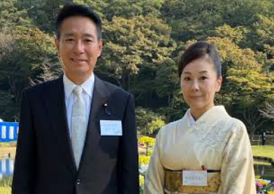 前原誠司と妻