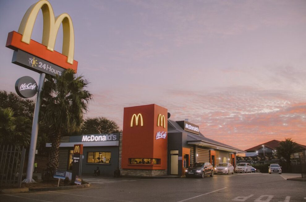 マクドナルドの外観
