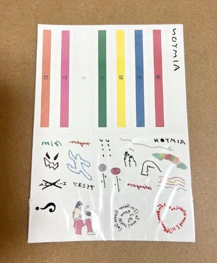 あいみょんのツアーグッズのシール